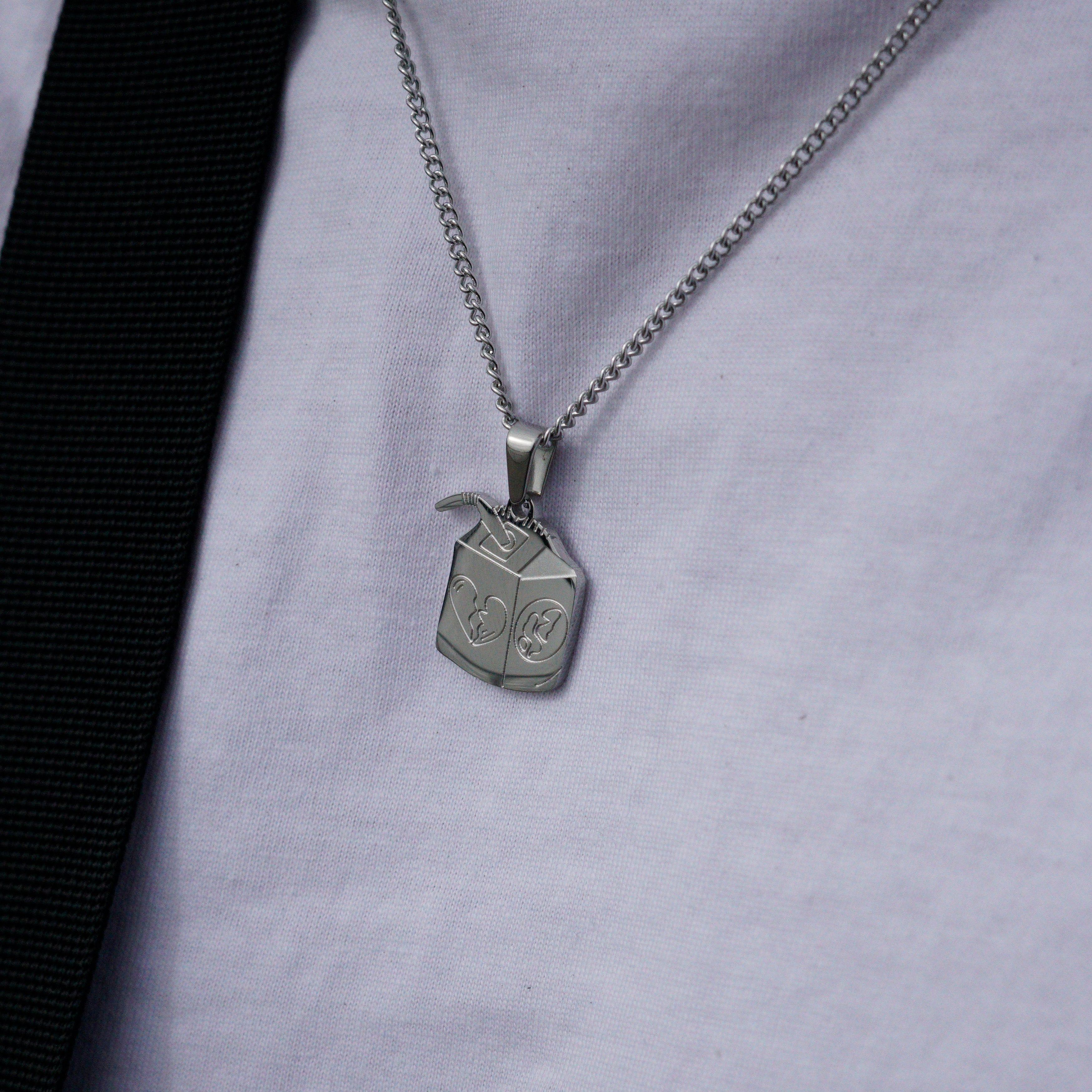 JUICE NECKLACE - SILVER