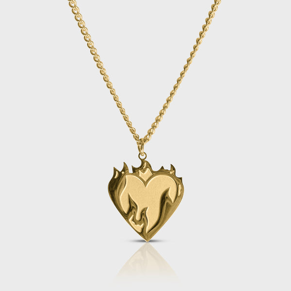 HEART NECKLACE - GOLD