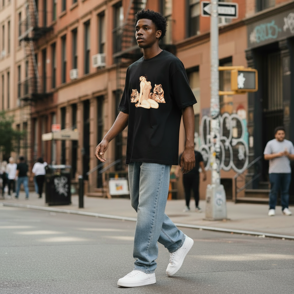 Monroe Tee Box Fit - Sort