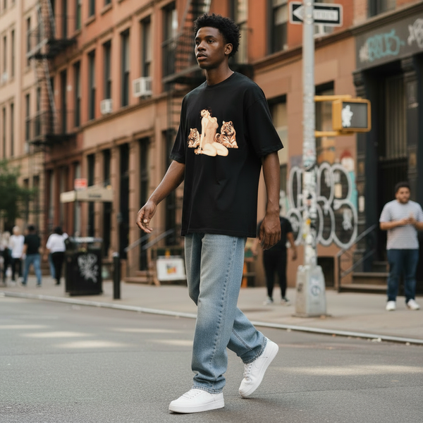 Monroe Tee Box Fit - Sort