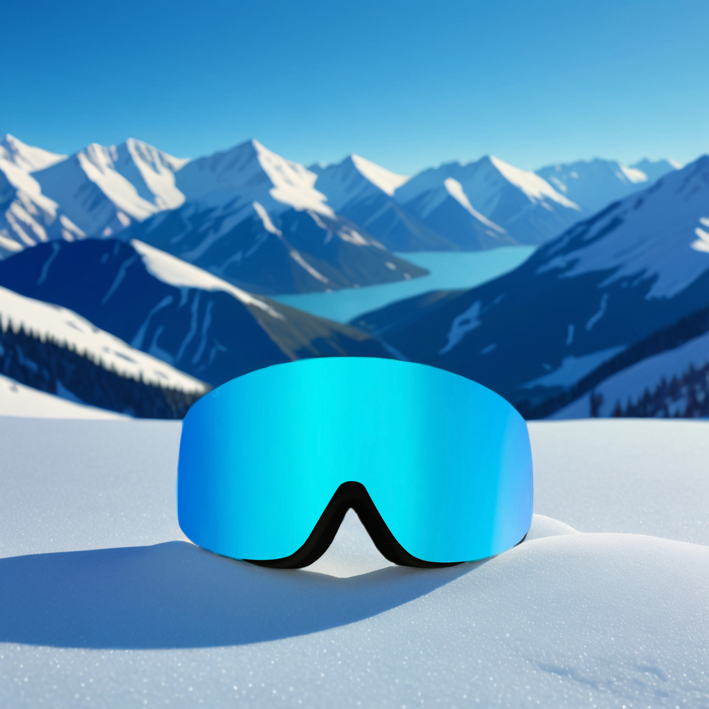 SKI GOGGLES - SKY BLUE
