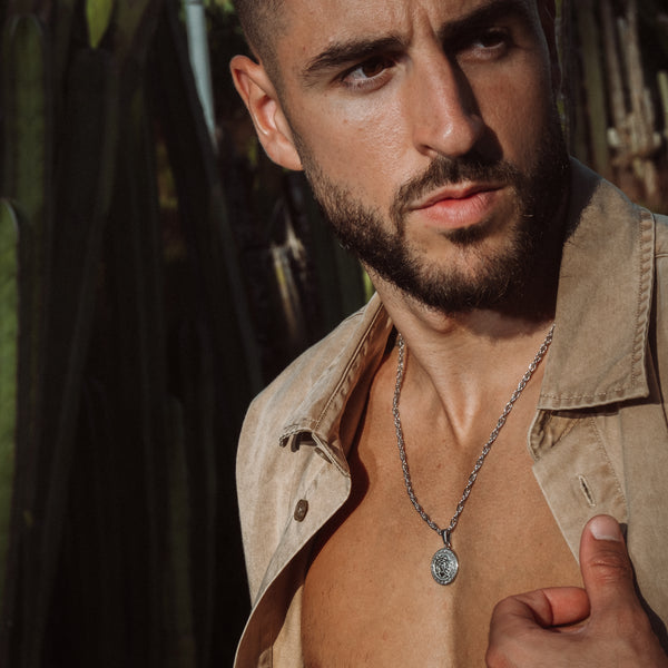 Medusa Necklace - Silver