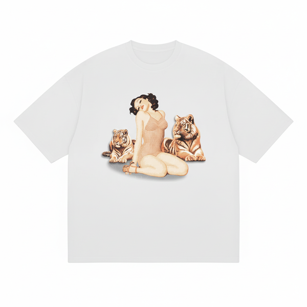 Monroe Tee Box Fit - Hvid