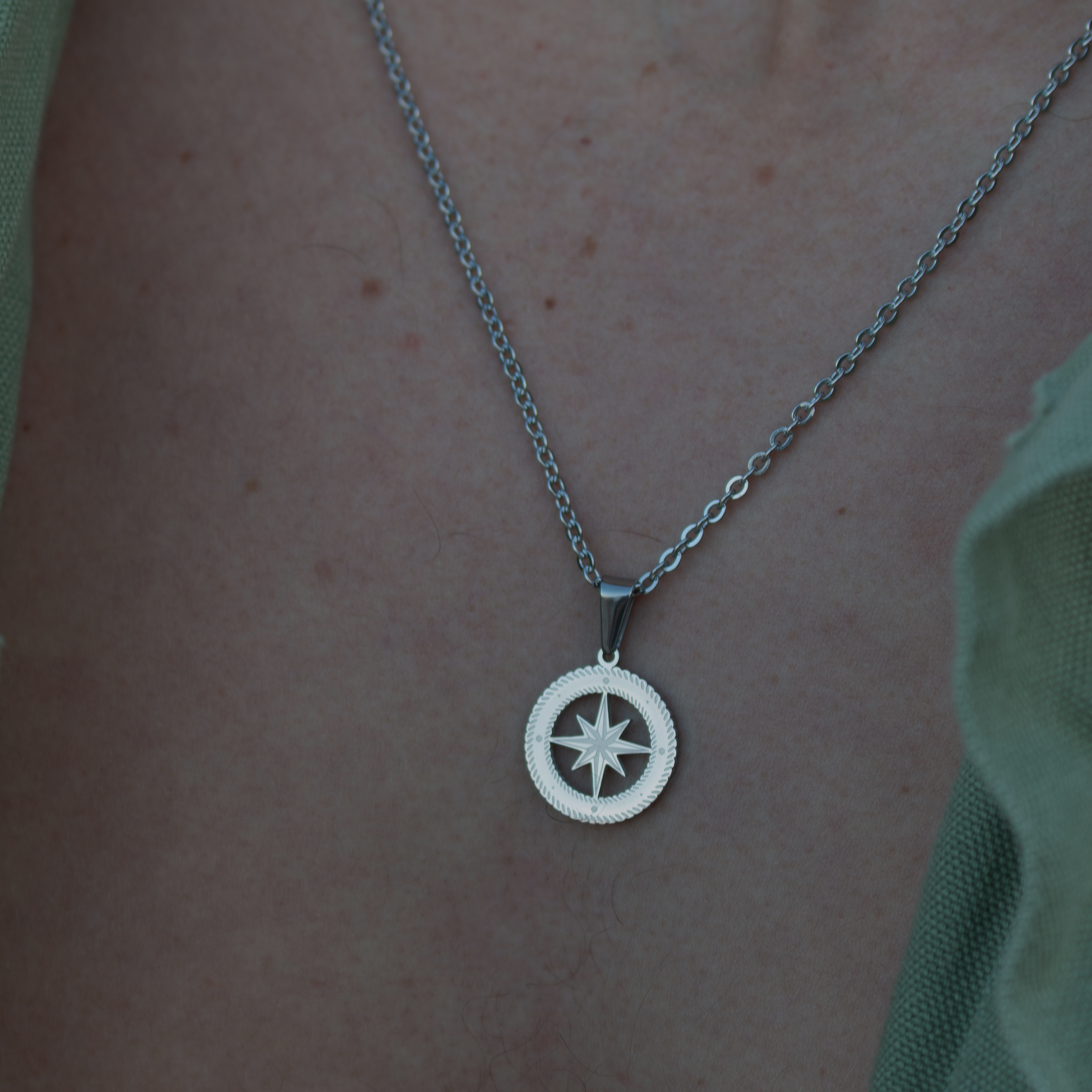 NORTH STAR 2.0 NECKLACE - SILVER TONE