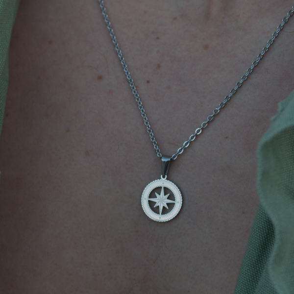 NORTH STAR 2.0 NECKLACE - SILVER TONE