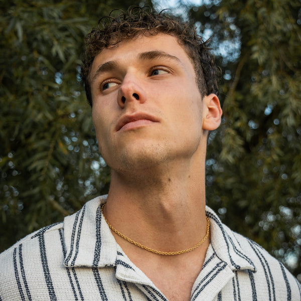 Rope Chain - 18k Gold Plated