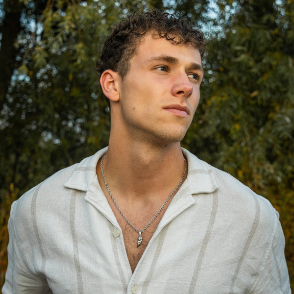 Wing Necklace - Silver