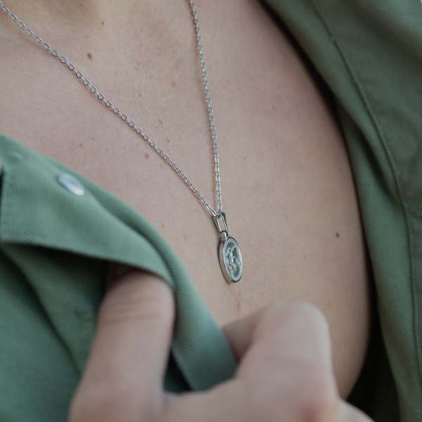 World Necklace - Silver