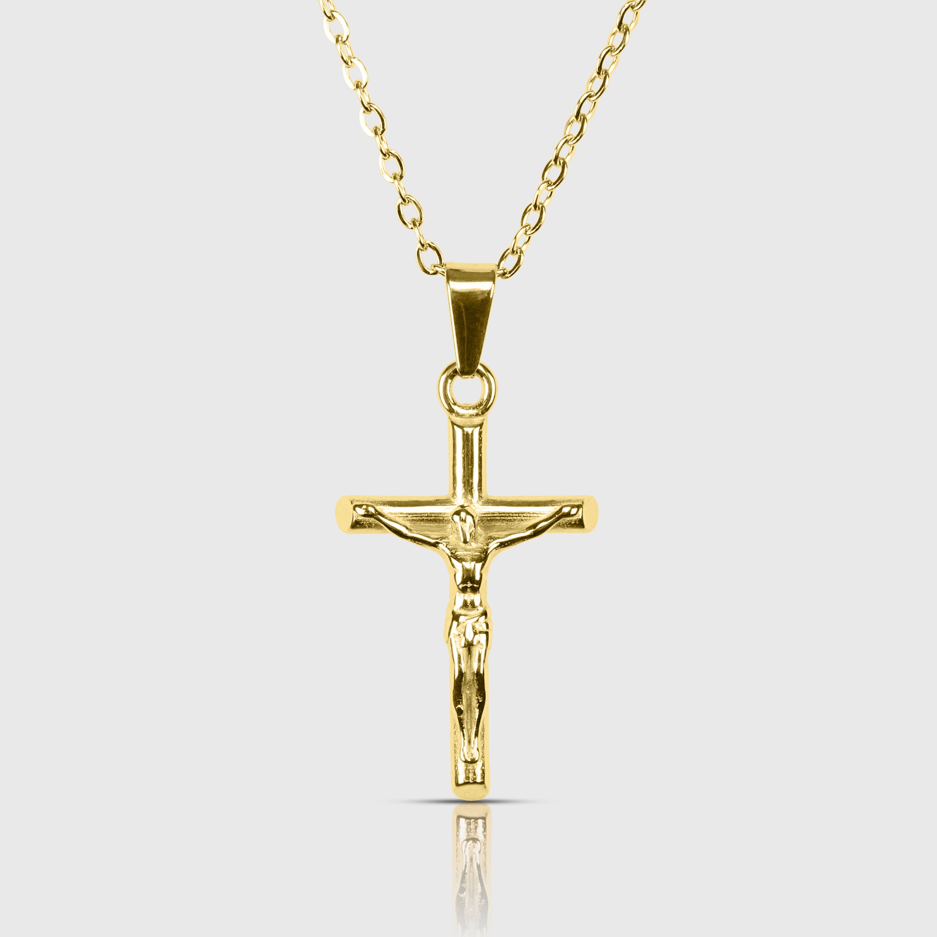 CRUCIFIX PENDANT - GOLD