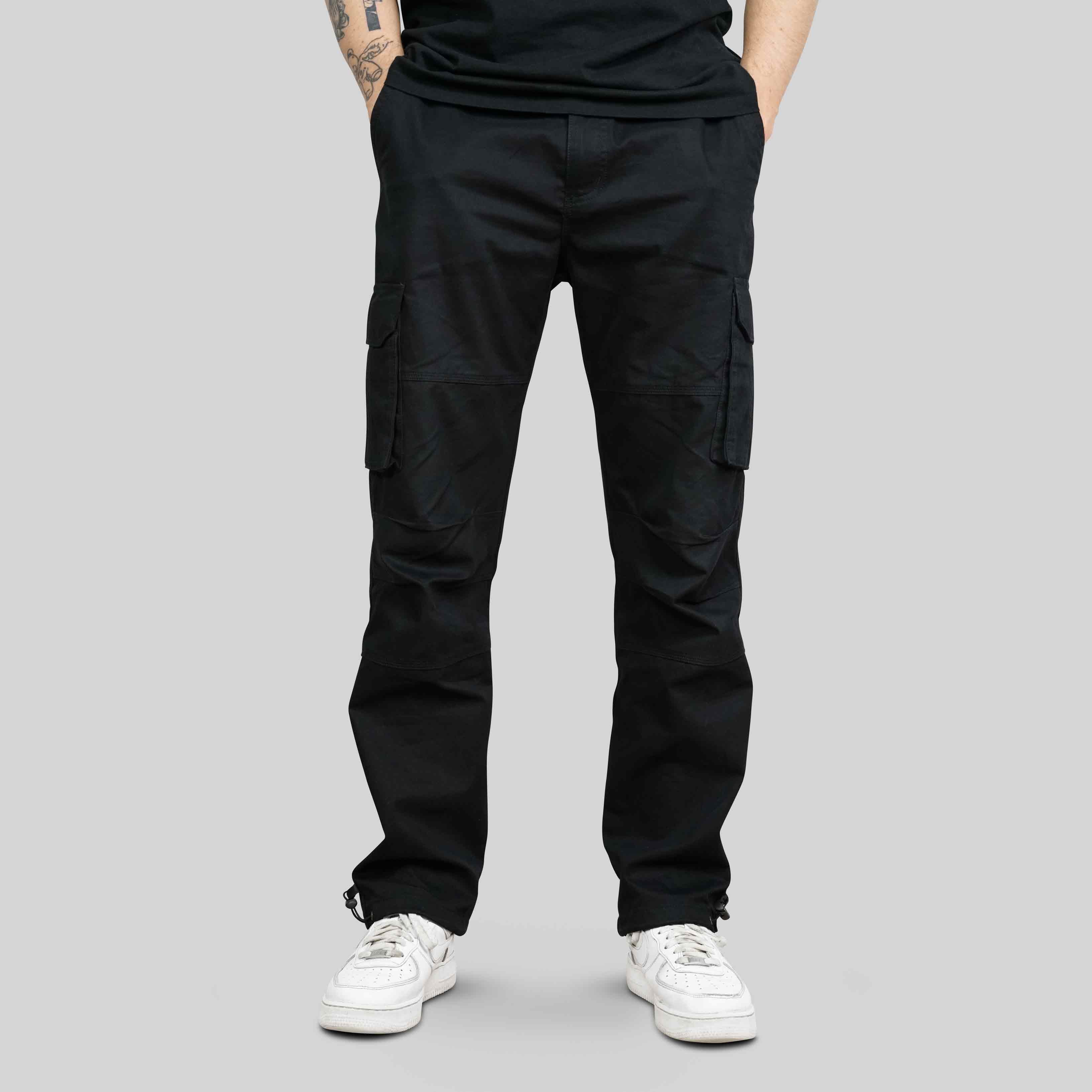 CARGO PANTS - BLACK
