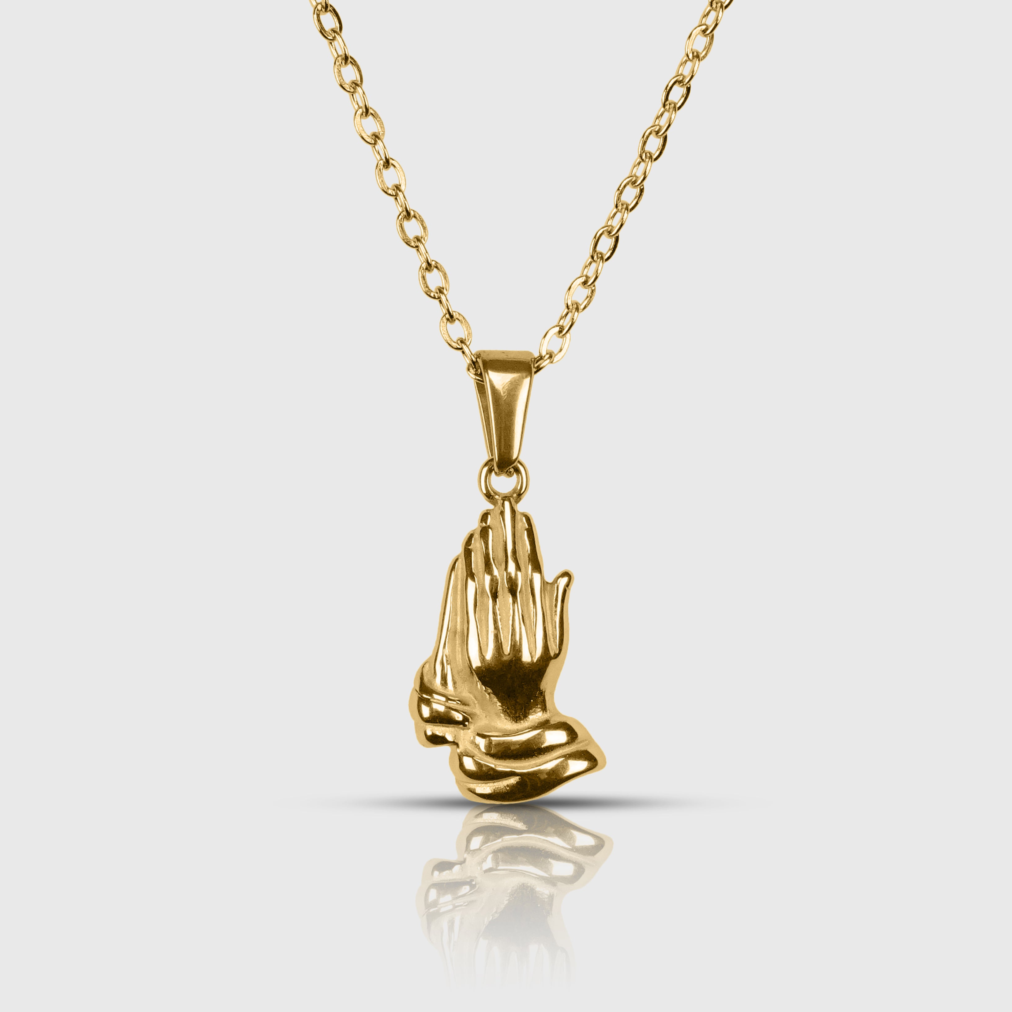 PRAYER PENDANT - GOLD