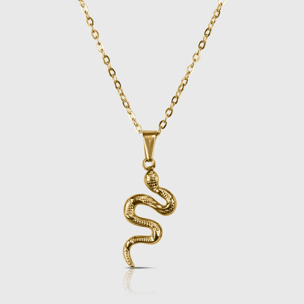 SNAKE NECKLACE - GOLD