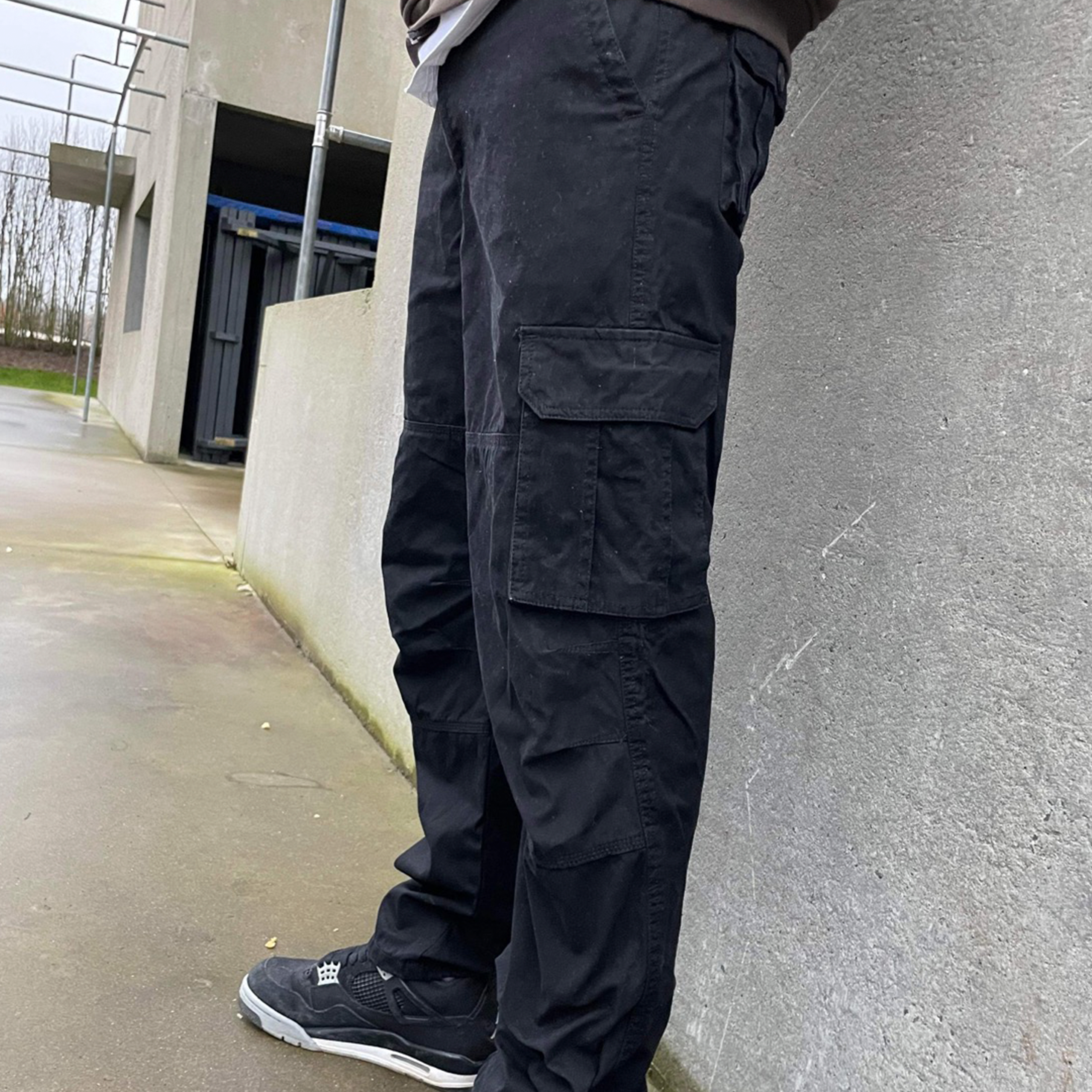 CARGO PANTS - BLACK