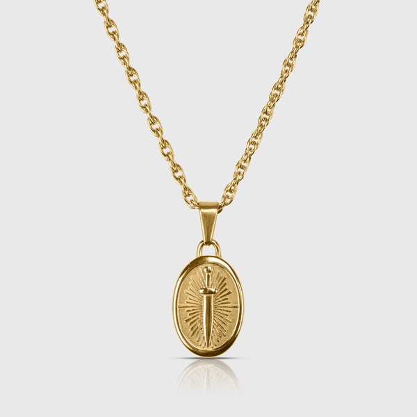 Sword Necklace - 18k Gold Plated