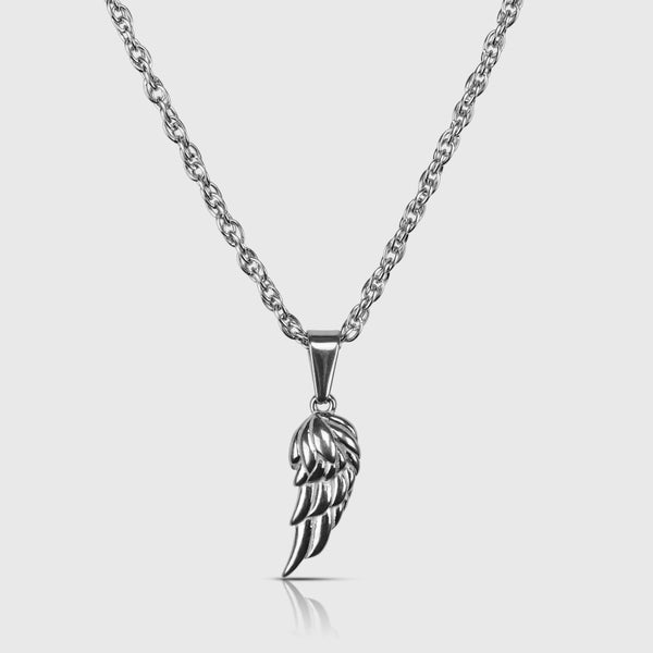 Wing Necklace - Silver