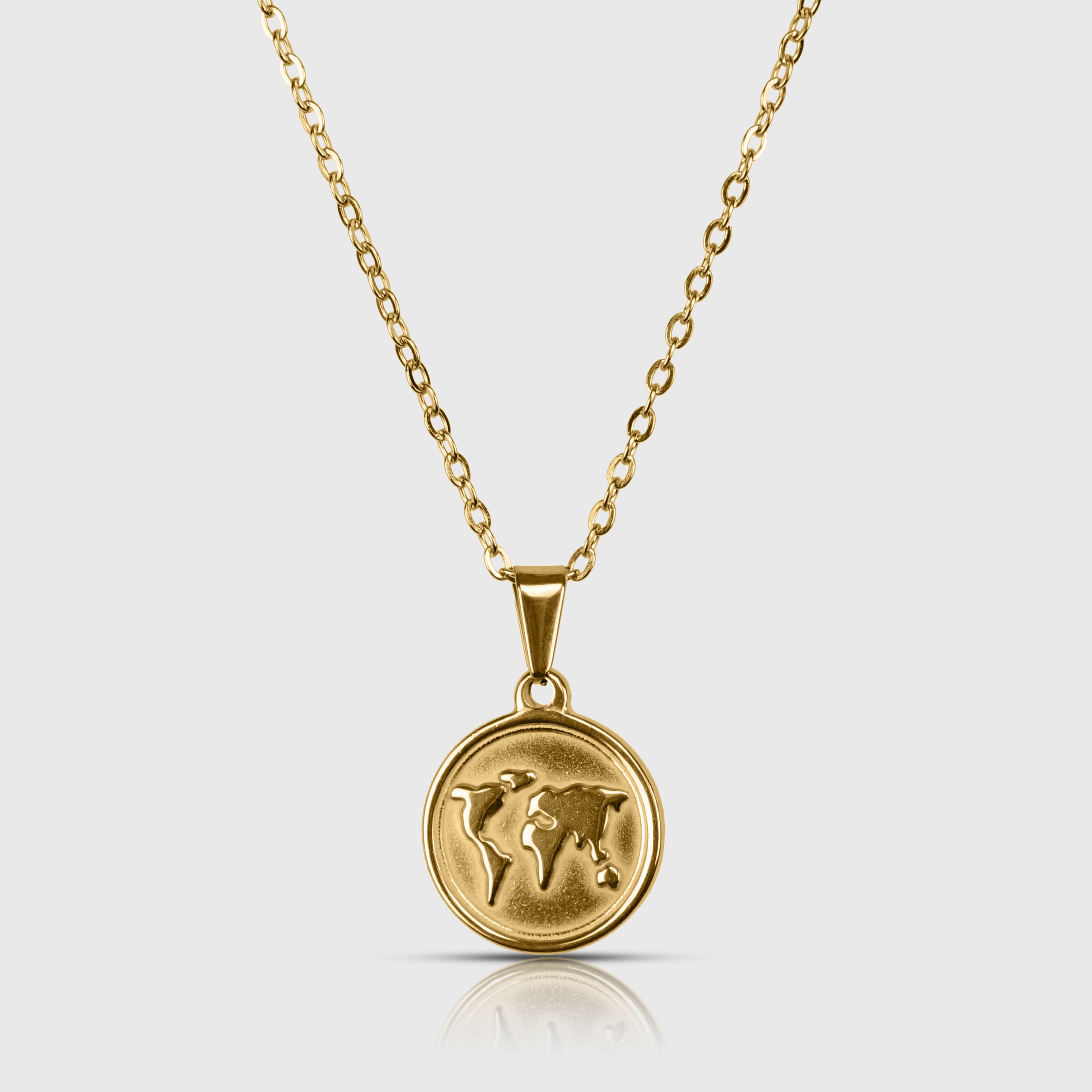 WORLD NECKLACE - GOLD