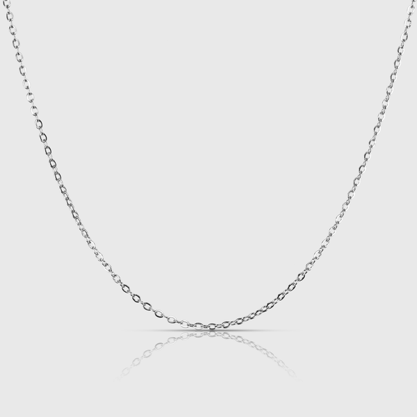 ROPE CHAIN ​​48 CM - SILVER TONE