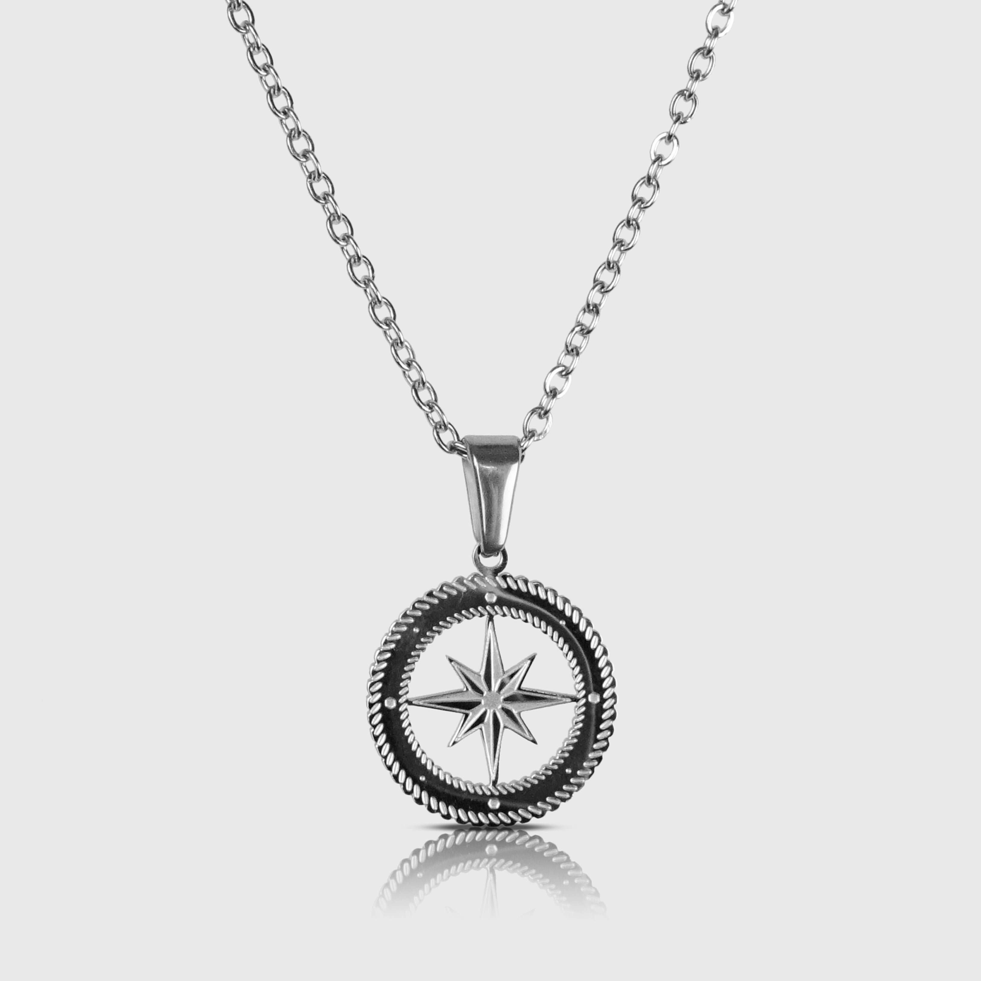 NORTH STAR 2.0 NECKLACE - SILVER TONE