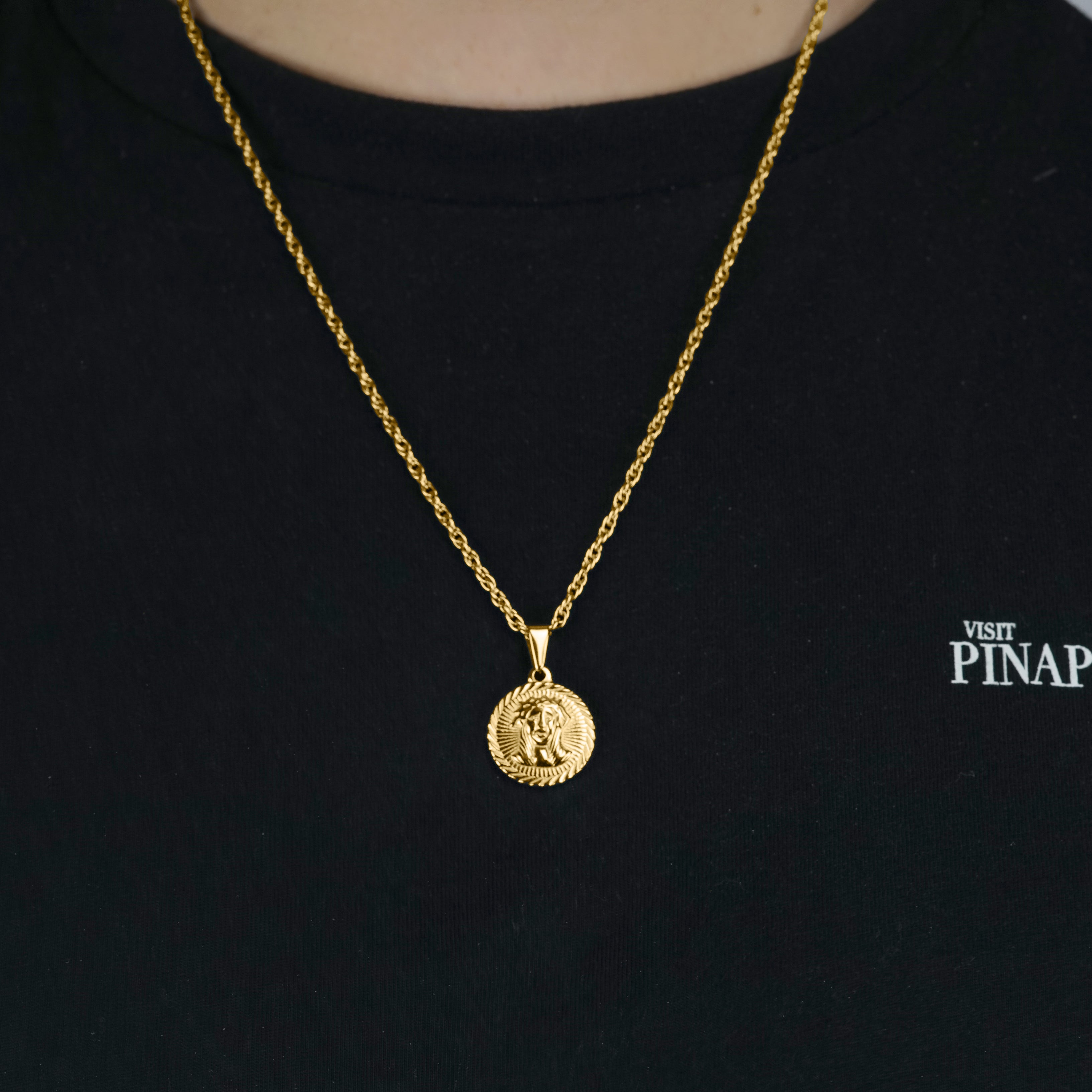 JESUS ​​NECKLACE - GOLD